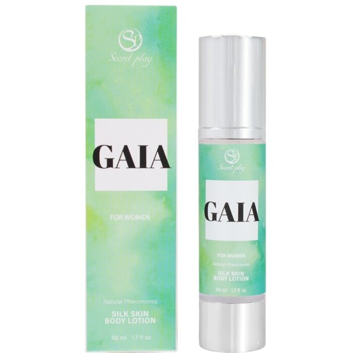 SECRETPLAY - GAIA LOCIÓN PIEL DE SEDA PARA MUJERES 50 ML - CandyHot - Foto 1