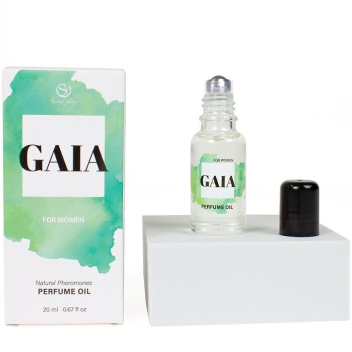 SECRETPLAY - GAIA PERFUME NATURAL FEROMONAS EN ACEITE PARA MUJER 20 ML - CandyHot - Foto 2