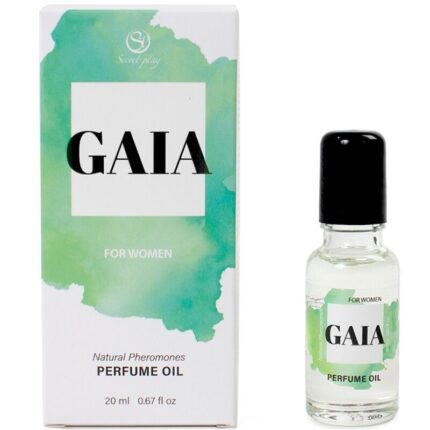SECRETPLAY - GAIA PERFUME NATURAL FEROMONAS EN ACEITE PARA MUJER 20 ML - CandyHot - Foto 1
