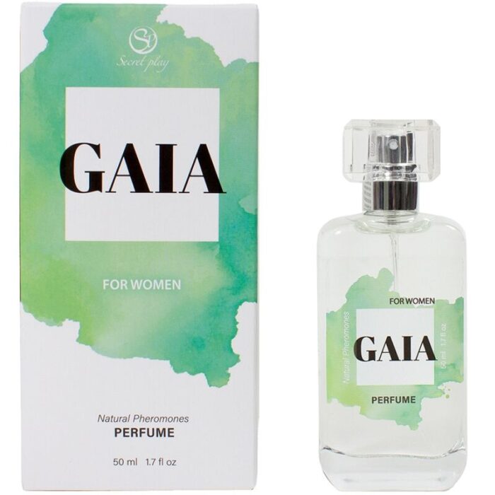 SECRETPLAY - GAIA PERFUME NATURAL FEROMONAS SPRAY PARA MUJER 50 ML - CandyHot - Foto 1
