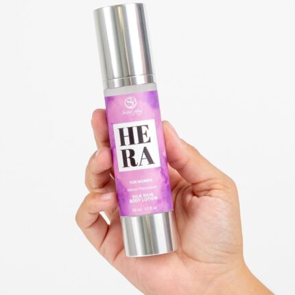 SECRETPLAY - HERA LOCIÓN PIEL DE SEDA PARA MUJERES 50 ML - CandyHot - Foto 2