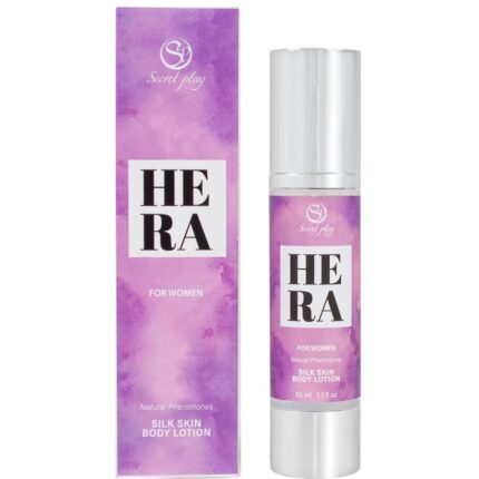 SECRETPLAY - HERA LOCIÓN PIEL DE SEDA PARA MUJERES 50 ML - CandyHot - Foto 1