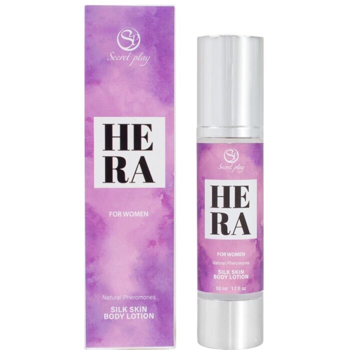 SECRETPLAY - HERA LOCIÓN PIEL DE SEDA PARA MUJERES 50 ML - CandyHot - Foto 1