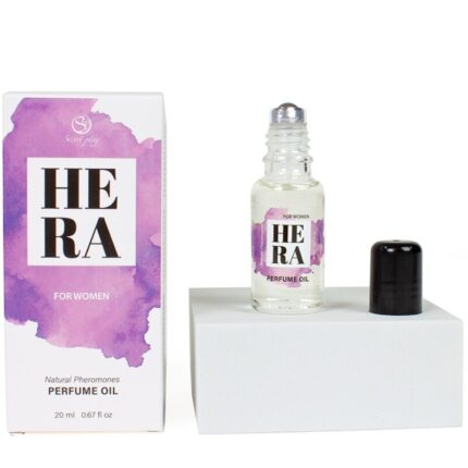 SECRETPLAY - HERA PERFUME NATURAL FEROMONAS EN ACEITE PARA MUJER 20 ML - CandyHot - Foto 2