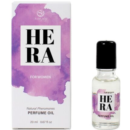 SECRETPLAY - HERA PERFUME NATURAL FEROMONAS EN ACEITE PARA MUJER 20 ML - CandyHot - Foto 1
