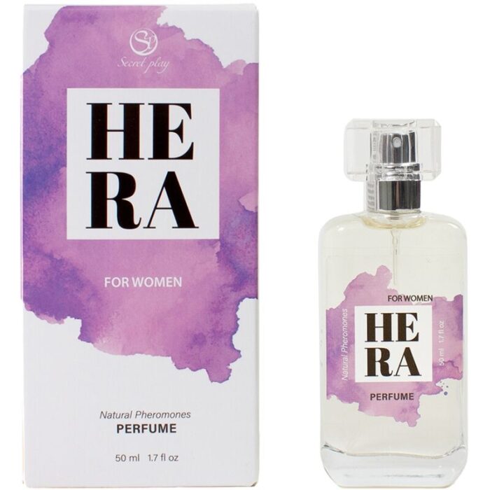 SECRETPLAY - HERA PERFUME NATURAL FEROMONAS SPRAY PARA MUJER 50 ML - CandyHot - Foto 1