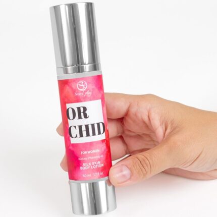 SECRETPLAY - ORCHID LOCIÓN PIEL DE SEDA PARA MUJERES 50 ML - CandyHot - Foto 2