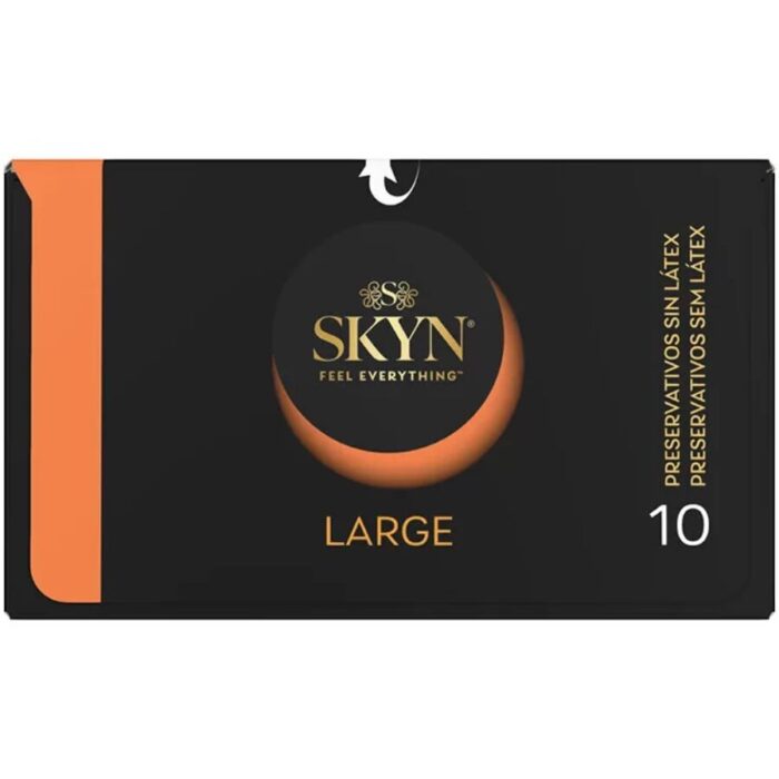 SKYN - PRESERVATIVO LARGE AJUSTE EXTRA 10 UNIDADES - CandyHot - Foto 3
