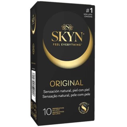 SKYN - PRESERVATIVO ORIGINAL SENSACIÓN NATURAL 10 UNIDADES - CandyHot - Foto 1