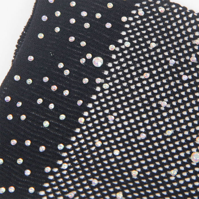 SUBBLIME - 957469 GUANTES TRANSPARENTES CON BRILLO NEGRO S/M - CandyHot - Foto 5