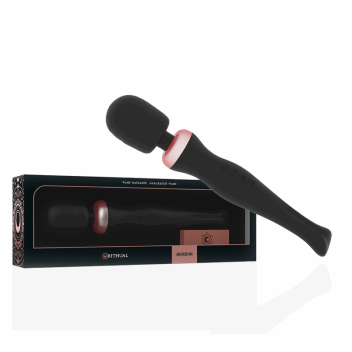 VARITA RITUAL AKASHA RECARGABLE POTENTE 2.0 NEGRO - CandyHot - Foto 2