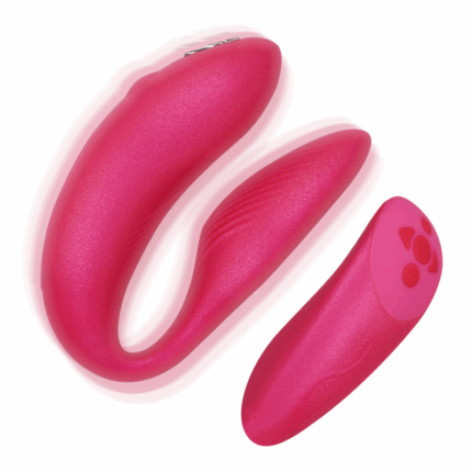 WE-VIBE - CHORUS VIBRADOR PAREJAS CON CONTROL SQUEEZE ROSA - CandyHot - Foto 2