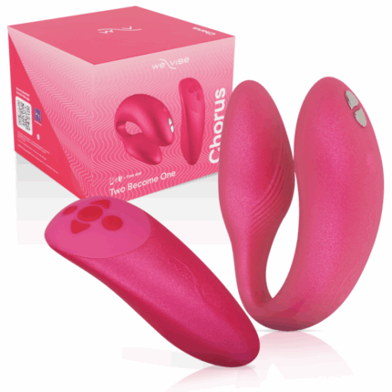 WE-VIBE - CHORUS VIBRADOR PAREJAS CON CONTROL SQUEEZE ROSA - CandyHot - Foto 1