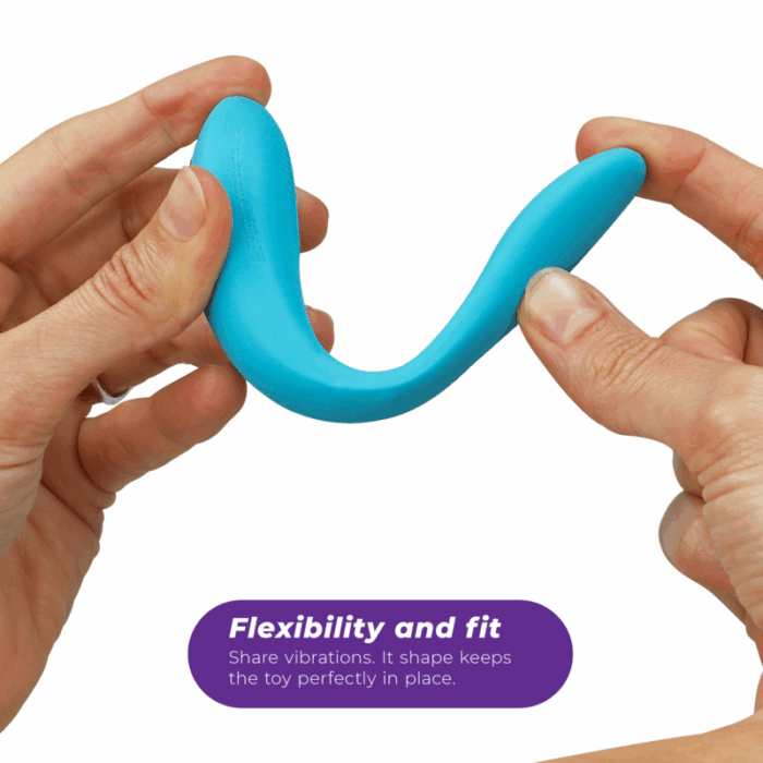 WE-VIBE - SYNC GO ESTIMULADOR DUAL TURQUESA - CandyHot - Foto 4