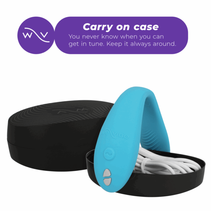 WE-VIBE - SYNC GO ESTIMULADOR DUAL TURQUESA - CandyHot - Foto 5