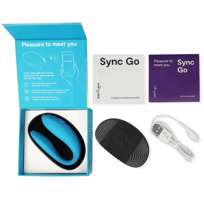 WE-VIBE - SYNC GO ESTIMULADOR DUAL TURQUESA - CandyHot - Foto 6