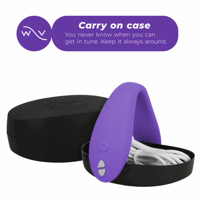WE-VIBE - SYNC GO ESTIMULADOR DUAL VIOLETA - CandyHot - Foto 5