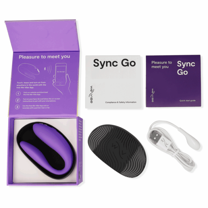WE-VIBE - SYNC GO ESTIMULADOR DUAL VIOLETA - CandyHot - Foto 6