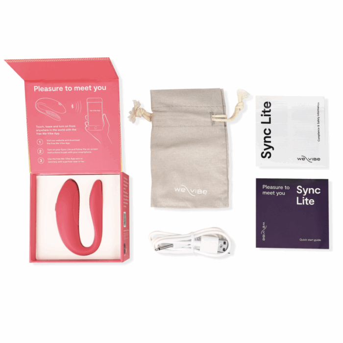 WE-VIBE - SYNC LITE ESTIMULADOR CLITORIS ROSA - CandyHot - Foto 5