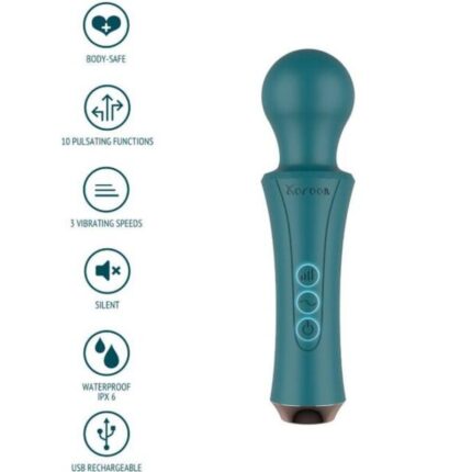 XOCOON - THE PERSONAL WAND VERDE - CandyHot - Foto 1
